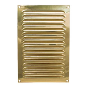 AG Brass Louvre Vent 150x230mm 