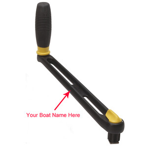 Personalised Winch Handle