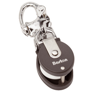 35mm Small Snatch Block + Bronze Snap Shackle 