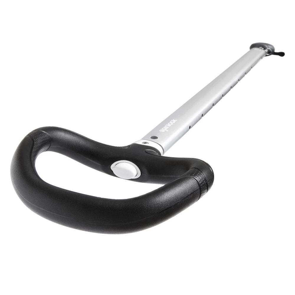 Spinlock Asymmetric Tiller Extension (Silver) 750-1200mm 