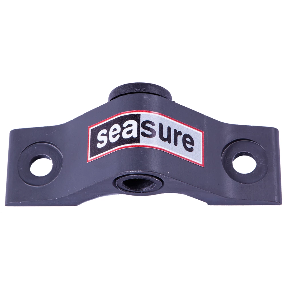 Seasure Top Transom Gudgeon 2-Hole 22mm Carbon Bush 