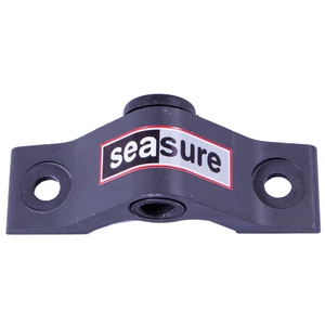 Seasure Top Transom Gudgeon 2-Hole 22mm Carbon Bush 