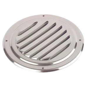 Force 4 Round Louvre Vent Stainless Steel 102mm 