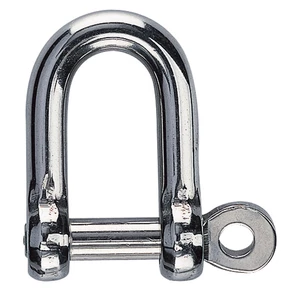 Force 4 Stainless Steel D Shackle - 2 Pack 