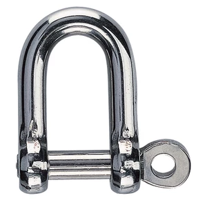 Force 4 Stainless Steel D Shackle - 1 Pack