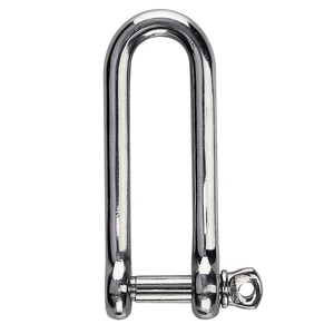 Force 4 Stainless Steel Long D Shackle - 1 Pack