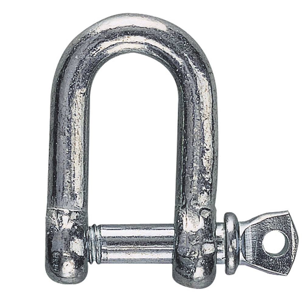 Galvanised Steel Dee Shackle (1pk)