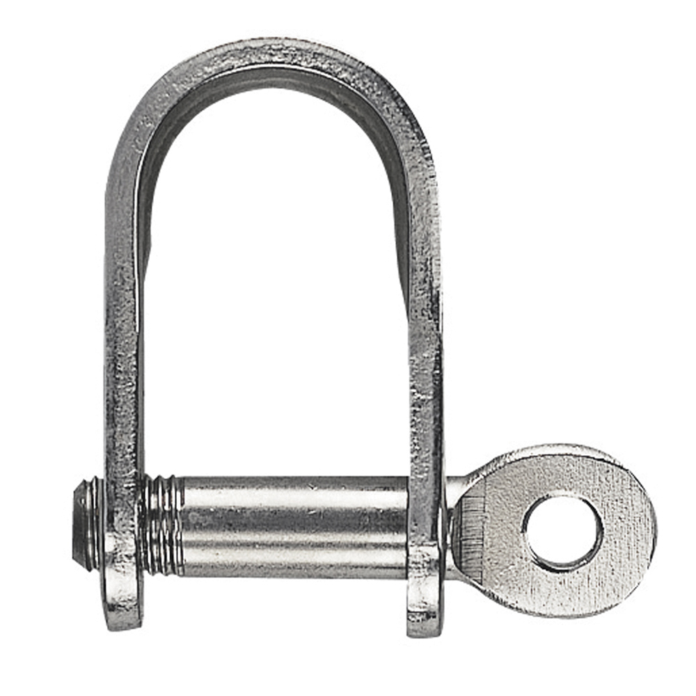 Stainless Steel Strip Dee Shackle (2pk)