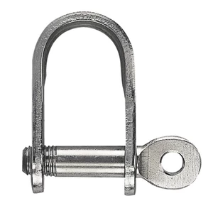 Force 4 Stainless Steel Strip Dee Shackle (2pk) 