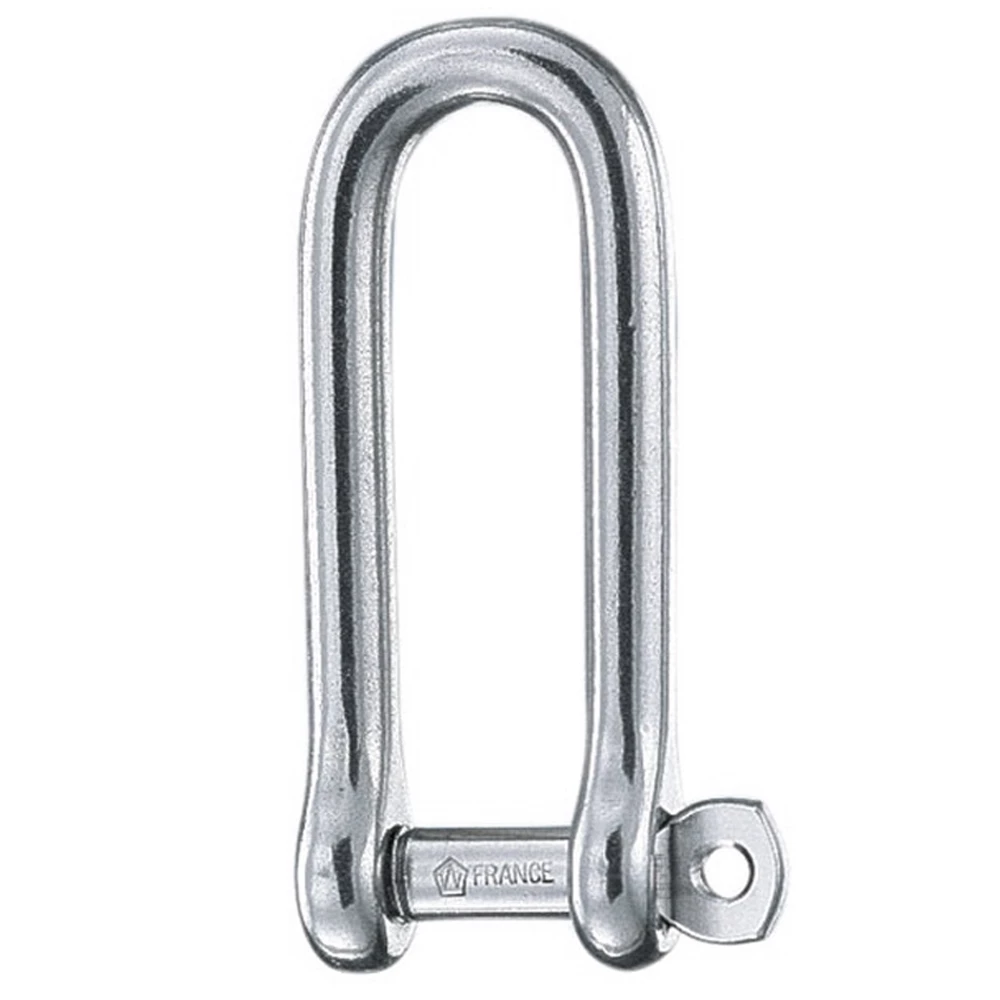 Wichard Stainless Steel Captive Pin Long D Shackle 