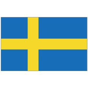 Force 4 Courtesy Flag Sweden 