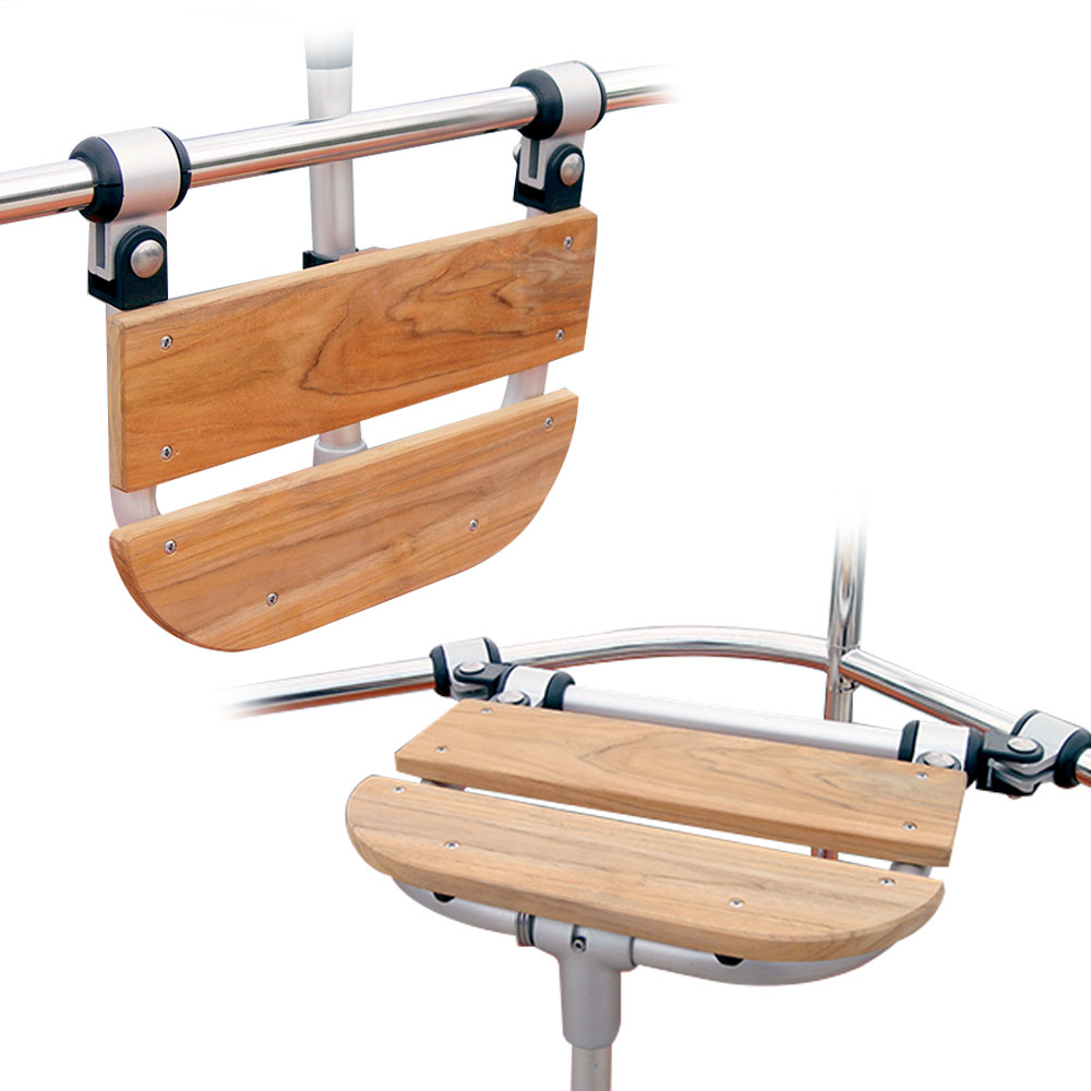 Teak Folding Seat