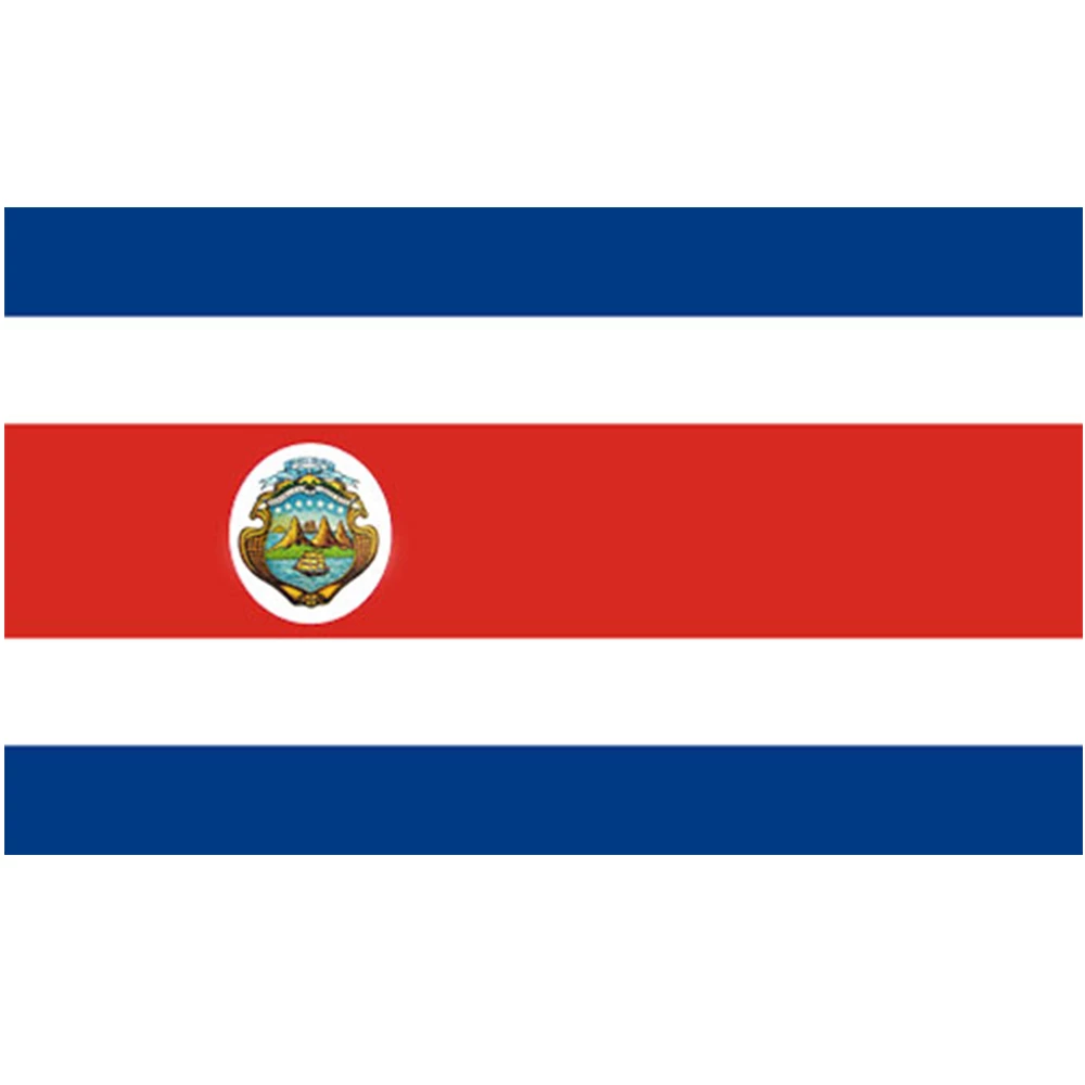Courtesy Flag Costa Rica
