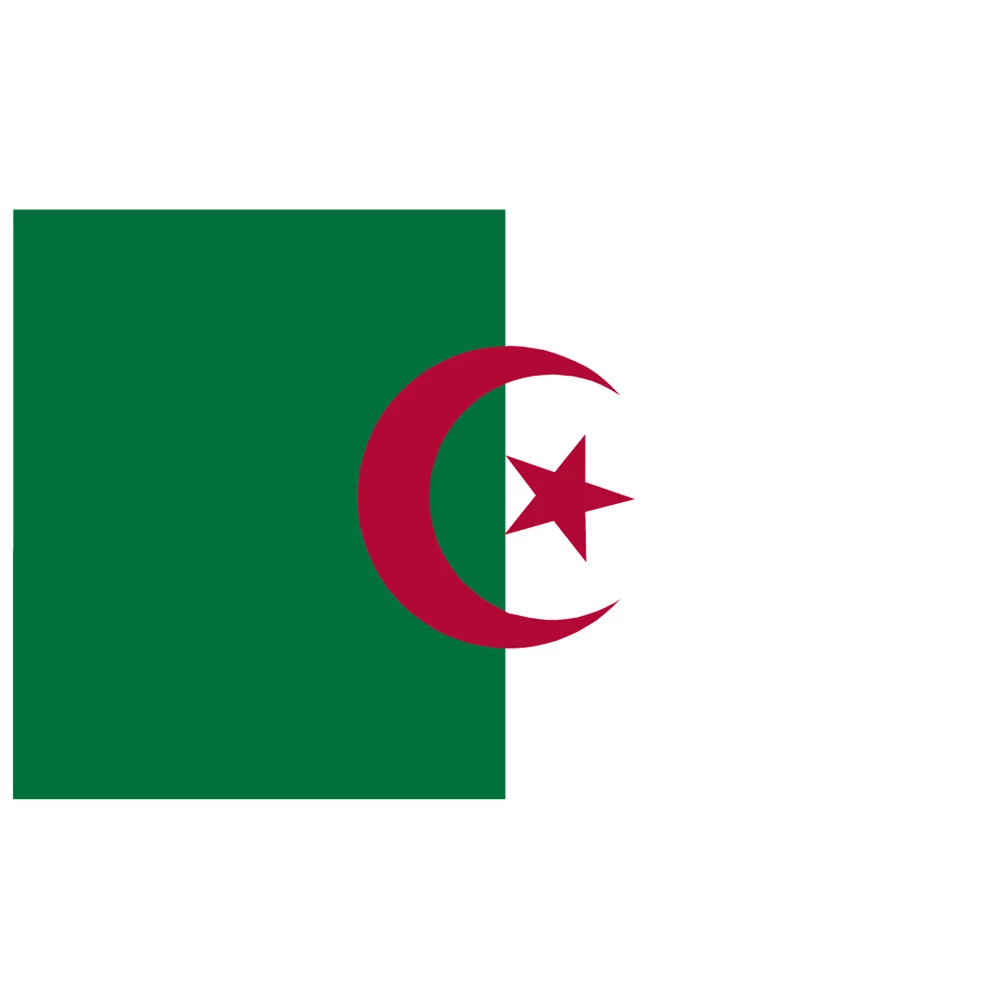 Courtesy Flag Algeria