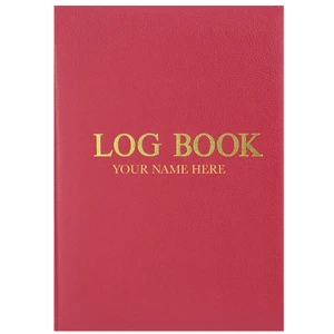Force 4 Personalised Logbook (Red) 