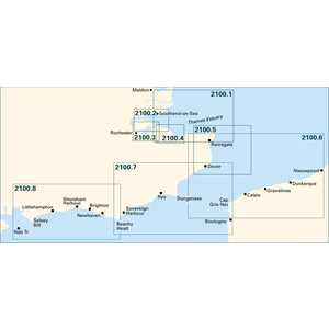 2100 Kent & Sussex Coasts Chart Pack