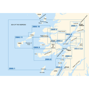 2800 West Coast of Scotland Chart Pack