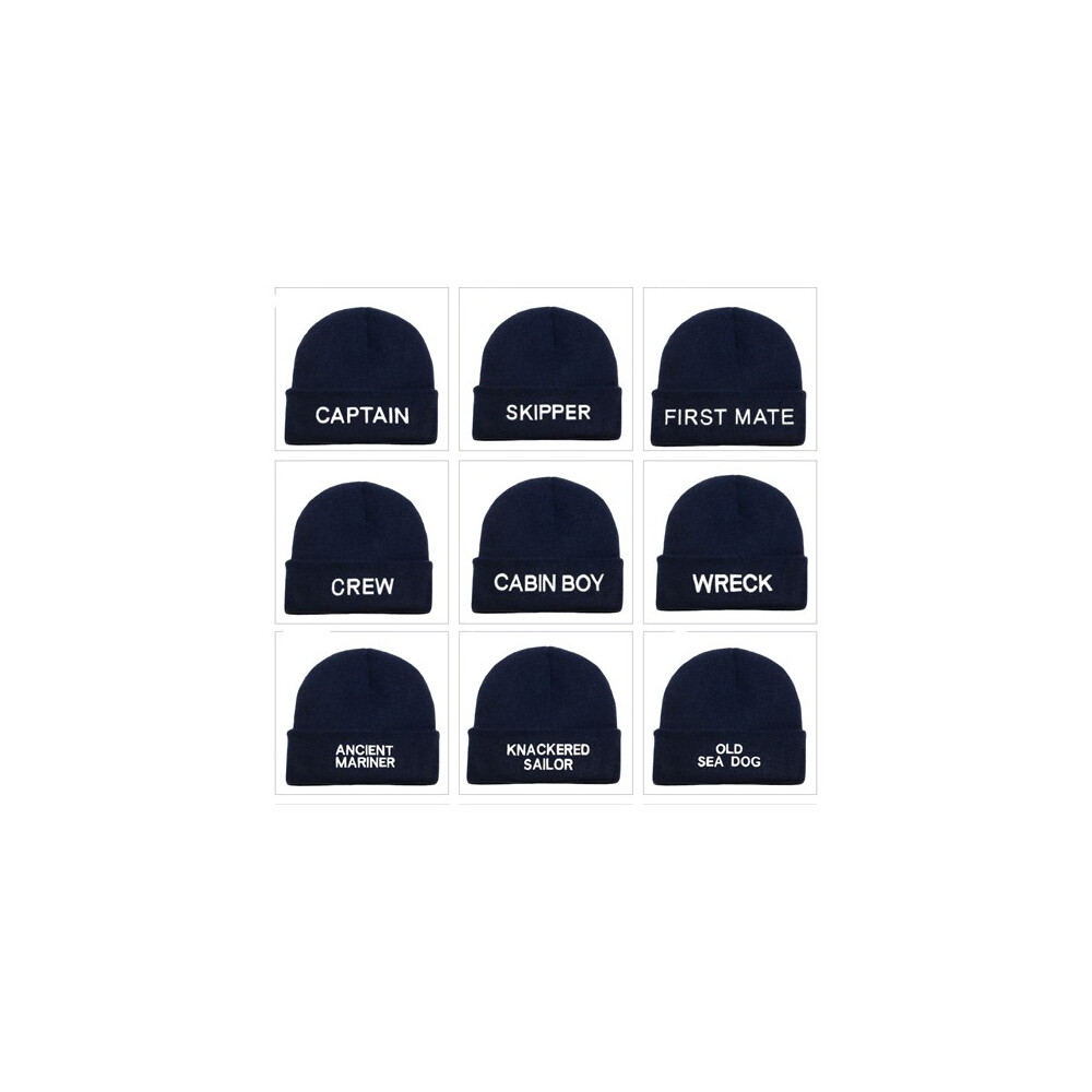 Embroidered Beanie Hat