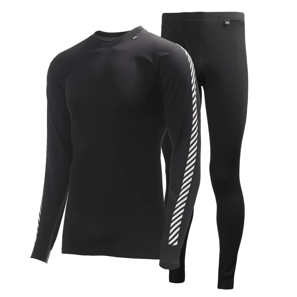 Helly Hansen Lifa Base Layer Top & Pants - Black