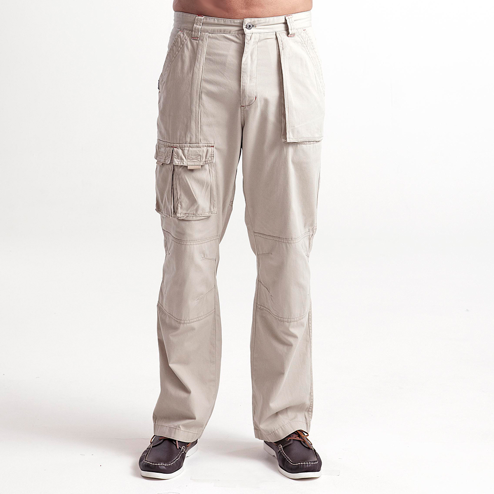 6 Pocket Crew Pants - Lt Stone