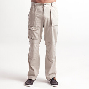 6 Pocket Crew Pants - Lt Stone