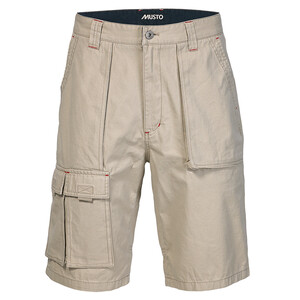 6 Pocket Crew Shorts- Lt Stone