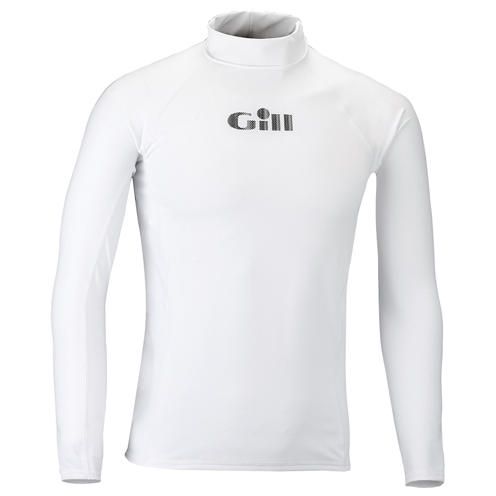 Gill Rash Long Sleeve Vest - White