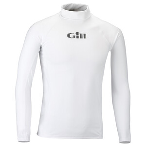 Rash Long Sleeve Vest - White