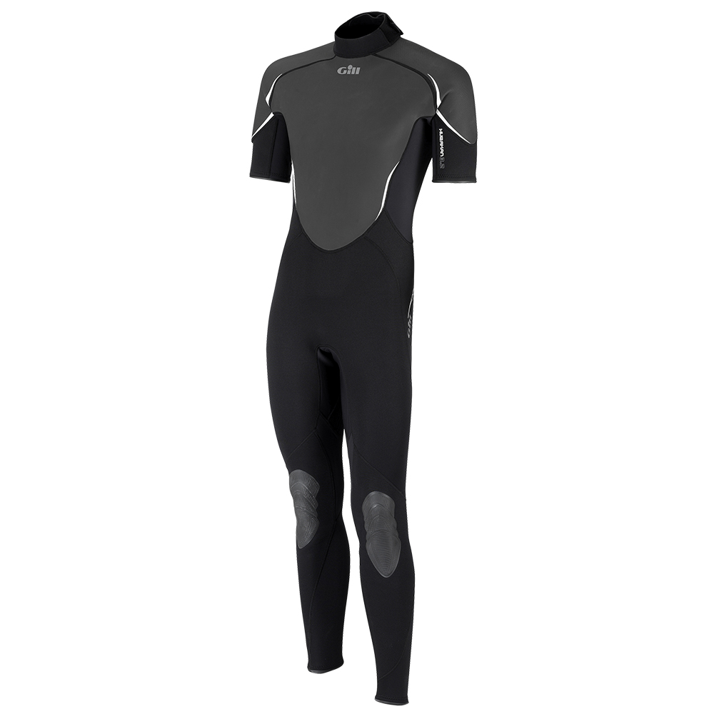 Hurakan Wetsuit Short Arm One Piece - Black Graphite