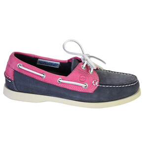 Sandusky Women's Deck Shoe - Pacific/Fuschia 