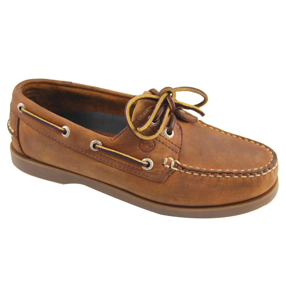 Orca Bay Creek Leather Men's Deck Shoe - Sand