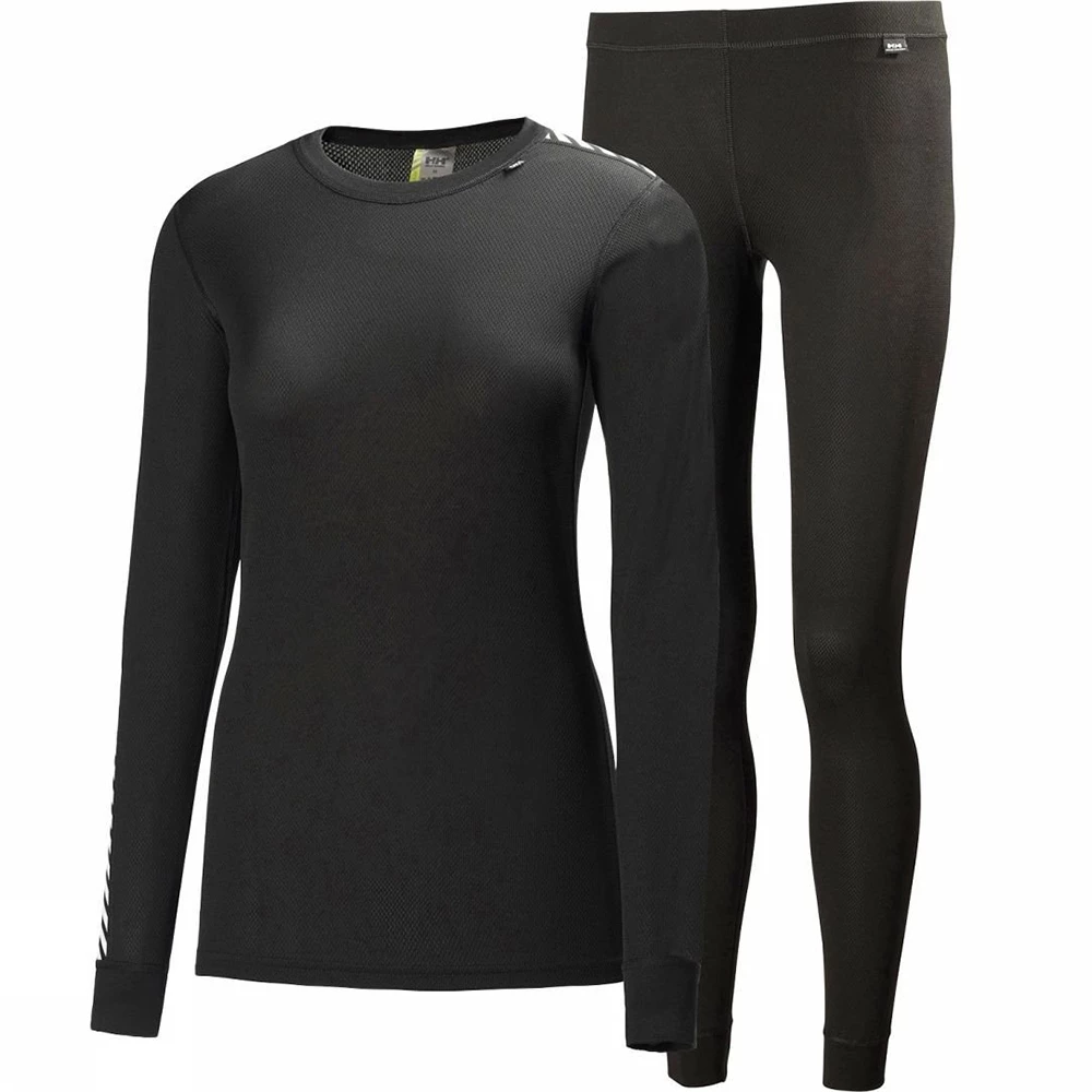 Helly Hansen Women's Lifa Twin Pack - Black 