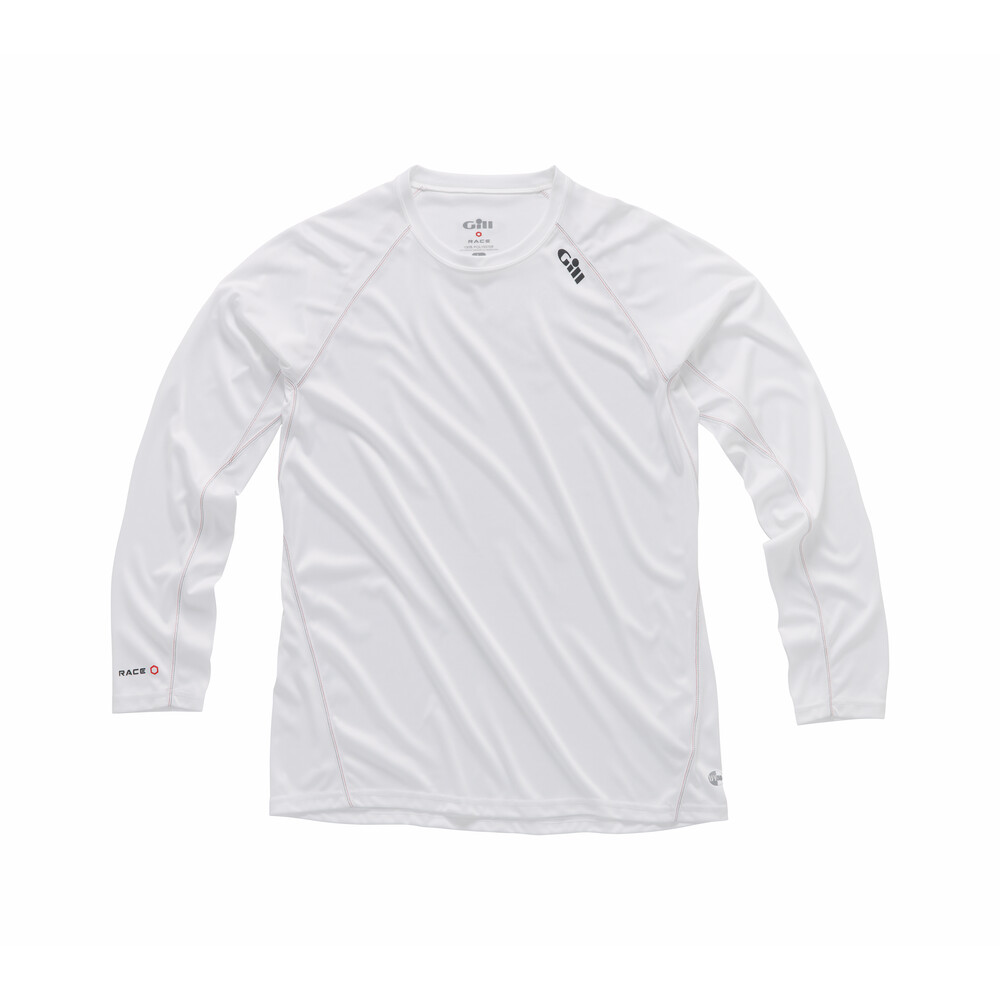 Race Long Sleeve Tee - White
