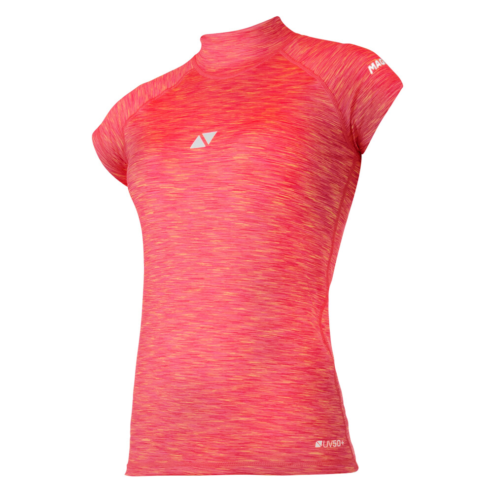 Women's Short Sleeved Cube Rash Vest