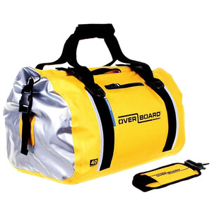 40L Waterproof Roll Top Duffel Bag Yellow
