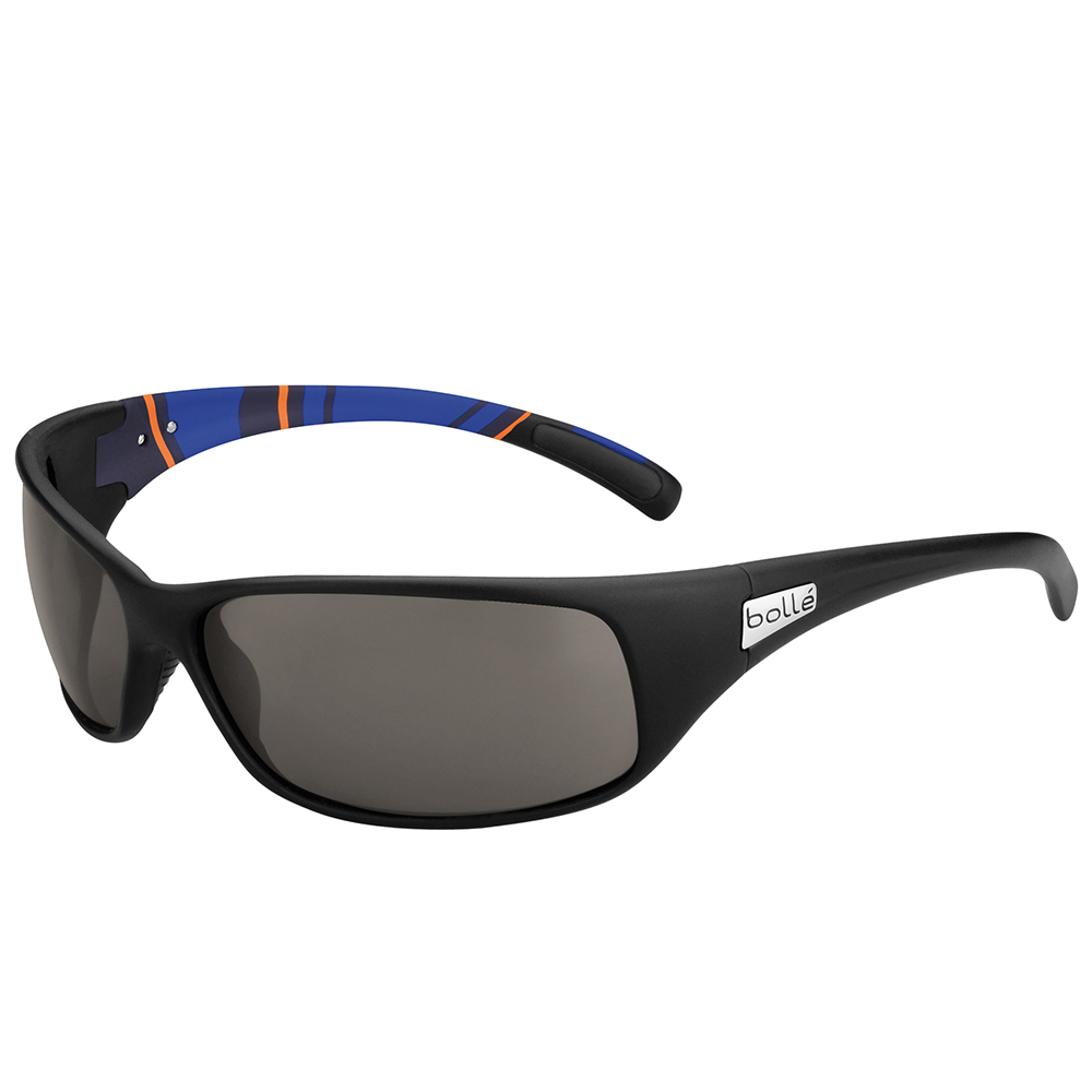 Recoil Sunglasses - Matte Blue/Stripes - Modulator Pol