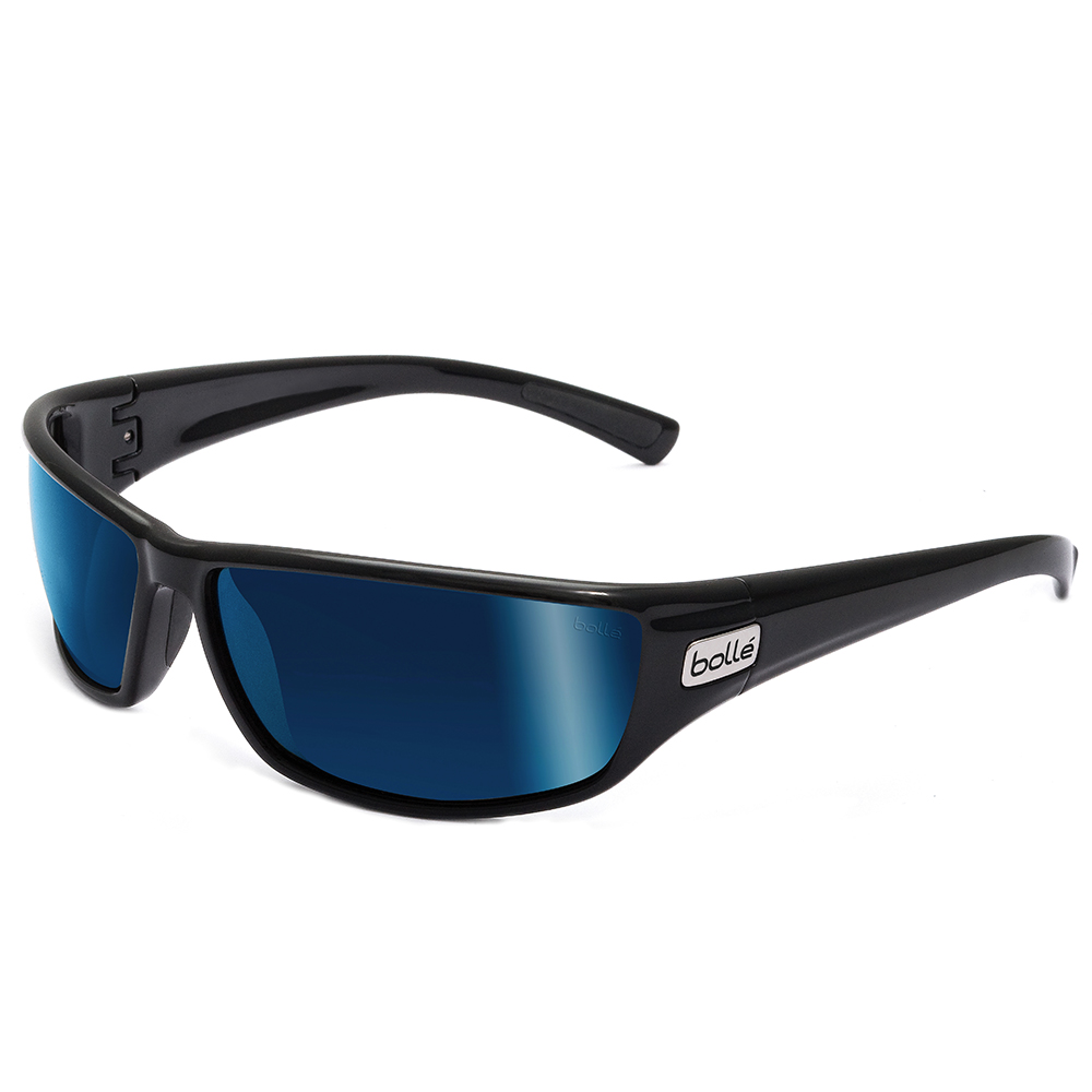 Python - Shiny Black - Polarised Offshore Blue oleo AR