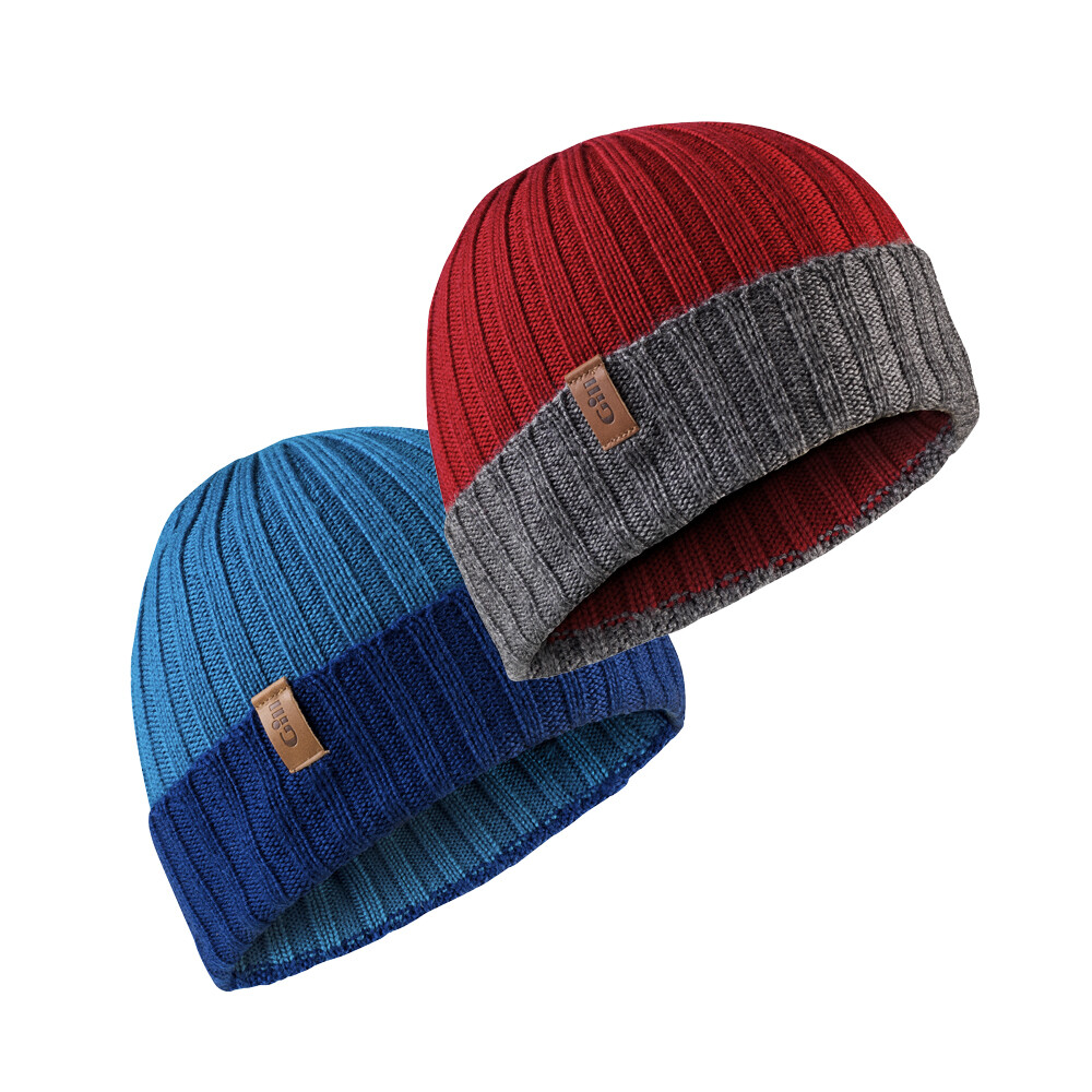 Wide Rib Knit Beanies 