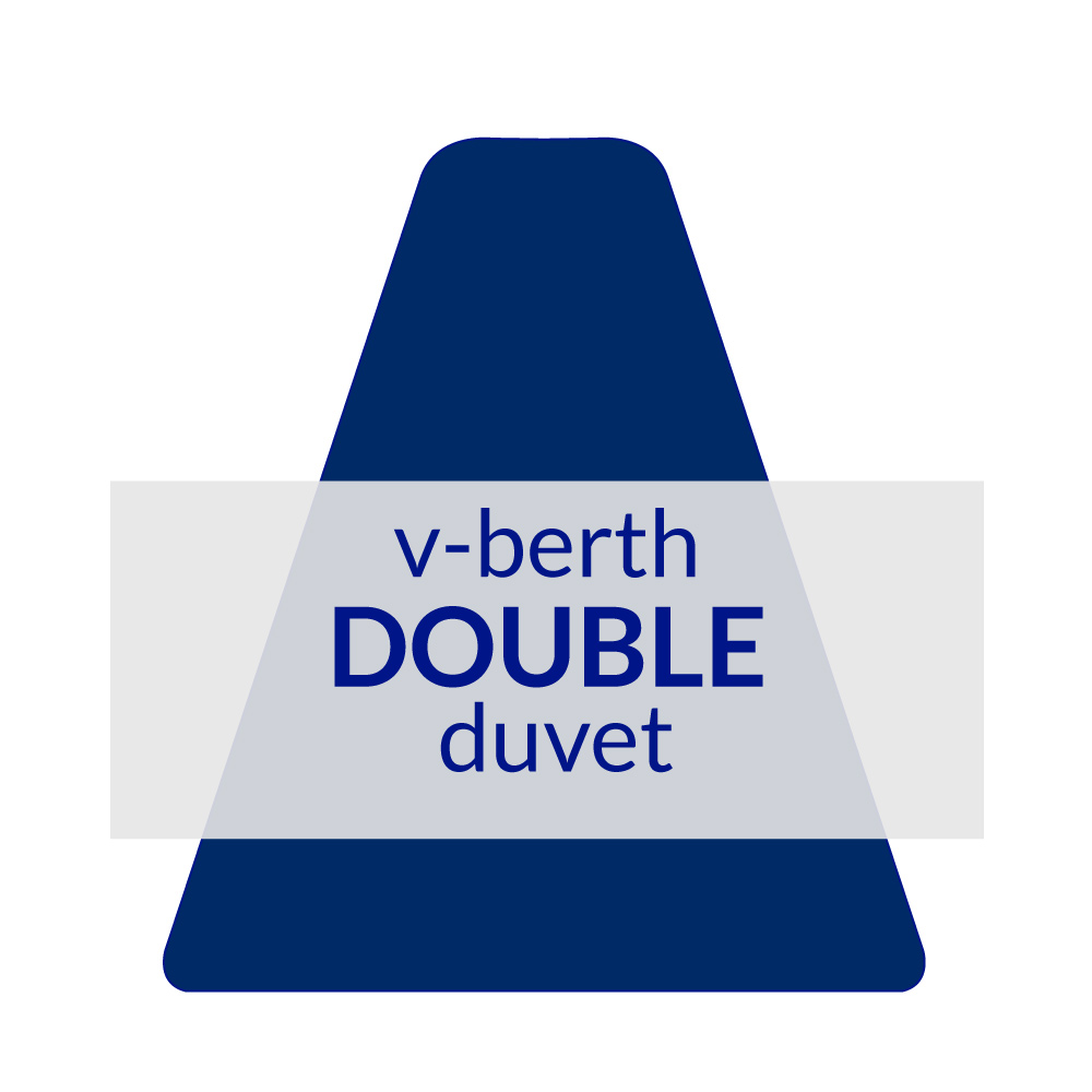 V-Berth Duvet Double 10.5 TOG