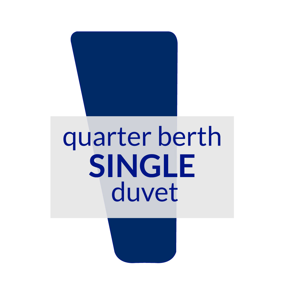 Quarter Berth Duvet Single 10.5 TOG