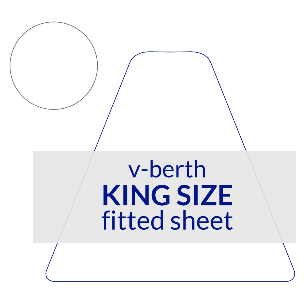V-Berth Fitted Sheet King Size