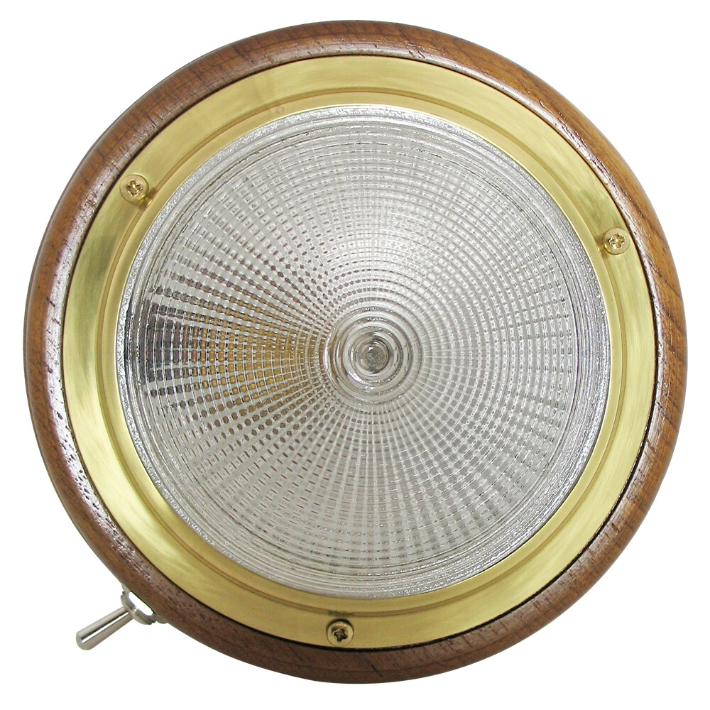 Teak Surface Mounted Light