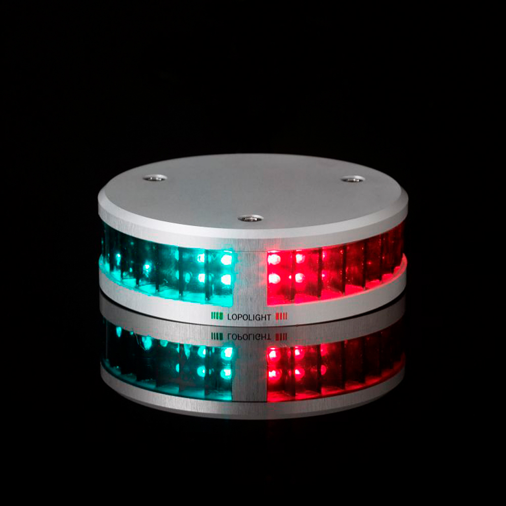 LED Tricolour with Anchor Light <12m