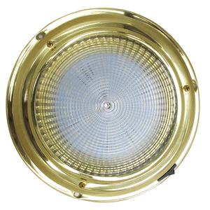 Force 4 Brass Surface Mounted Light - Large