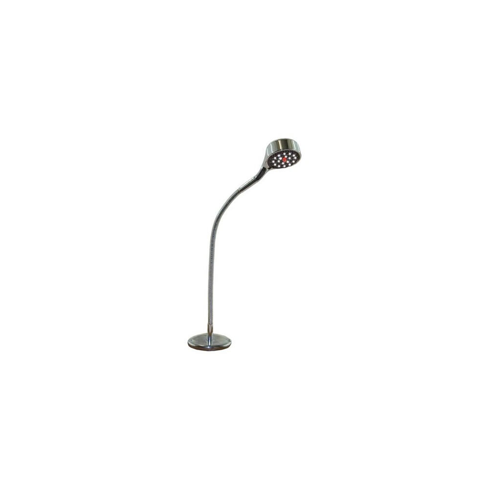 LED Red/White Chart Light - Chrome