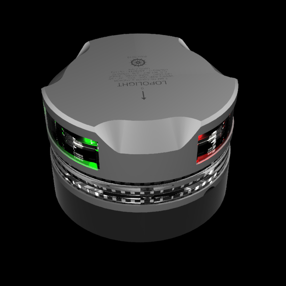 LED Tricolour with Anchor Light - Vessels 12-20m