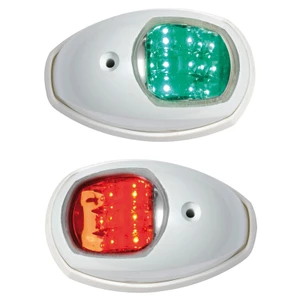 Osculati EVOLED Port & Starboard LED Nav Lights - White (Pair) 
