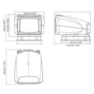 ACR RCL-85 Wireless Remote Control LED Searchlight 
