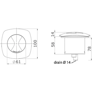 Osculati Pop-Up LED Bi-Colour Navigation Light