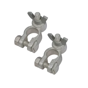 Force 4 Battery Terminals with Wing Nuts (Pair) 